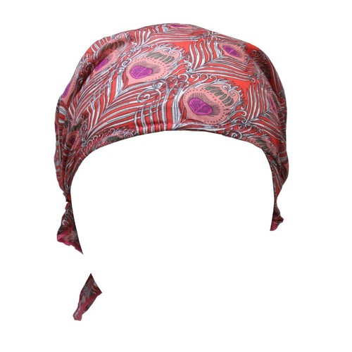 Feather Scarf Slip On Pre Tied Turban Wrap Hat Chemo Cancer Headwear Women - Picture 3 of 6