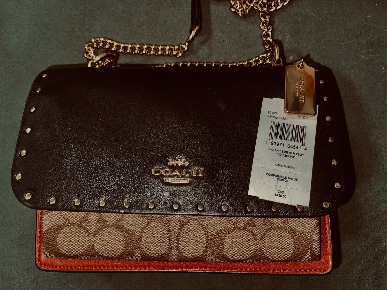 Coach Klare Crossbody Animal Print Multicolor Leather for sale 