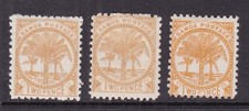 SAMOA ^^^^^1895  RARER  Palm Trees  perf  11    shades  CLASSICS  @x rum2491sa92