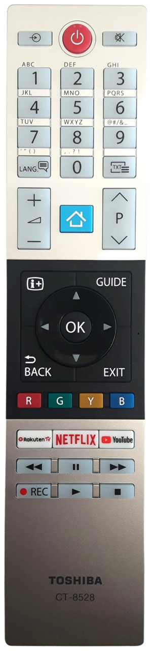 Оригинальный телевизор Toshiba Fernbedienung fr 43L2863DG 43L3863DB 43L3863DG 3290₽