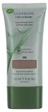 CoverGirl NatureLuxe Silk Foundation 345, Honeywood - Discontinued 2012