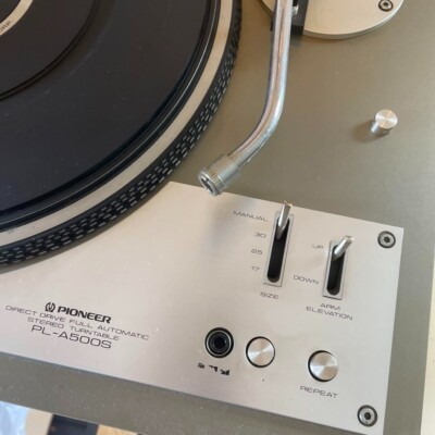 Pioneer PL-A500S Direct Drive Full Auto Player Turntable pearl
