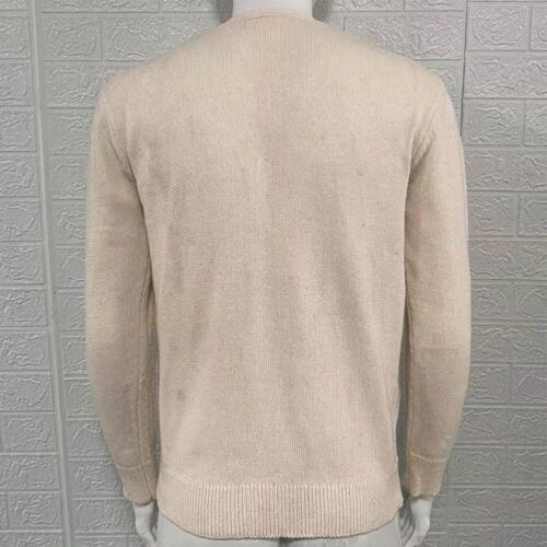 Stylish Men's Vintage Knit Sweater Cardigan V Neck Button Up Jacket ...