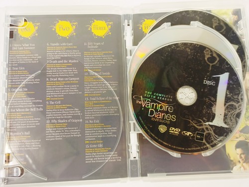 Vampire Diaries Season 1-6 DVDs 30 Disc Set Love Sucks! Most Discs Like New 90+h - Picture 17 of 20