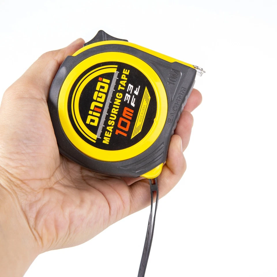 33 Ft Tape Measure With Overmold And Wireform Belt Clip Metric And Inches USA - Image 4 of 4
