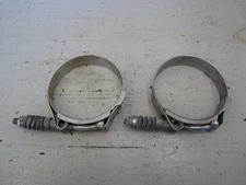 2003 - 2010 Ford F250 F350 6.0 Powerstroke Intercooler Pipe Clamps. OEM. Qty 2