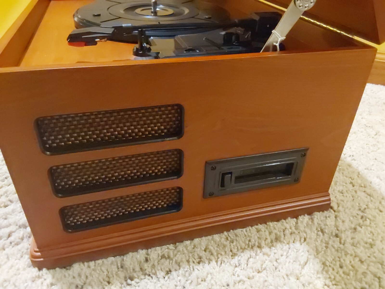 Crosley 5-in-1 Rochester Record Player Radio Tape CD Model CR66 Stereo - Tested