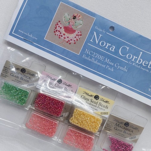 Miss Cymbi Fairy Beaded Cross Stitch Magnifica Beads and Embellishment Pack - Picture 6 of 8