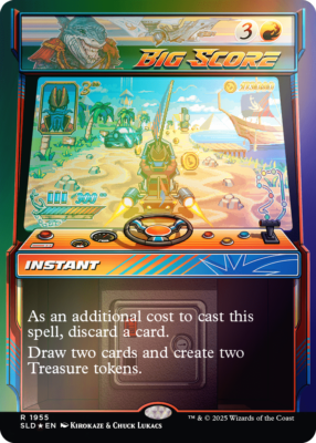 MTG Secret Lair ~ Arcade Racers ~ Rainbow FOIL ~ Sealed in Hand