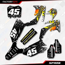 White Spark Racing Graphics Kit fits Honda CRF450 09-12 Crf 450 Crf450R