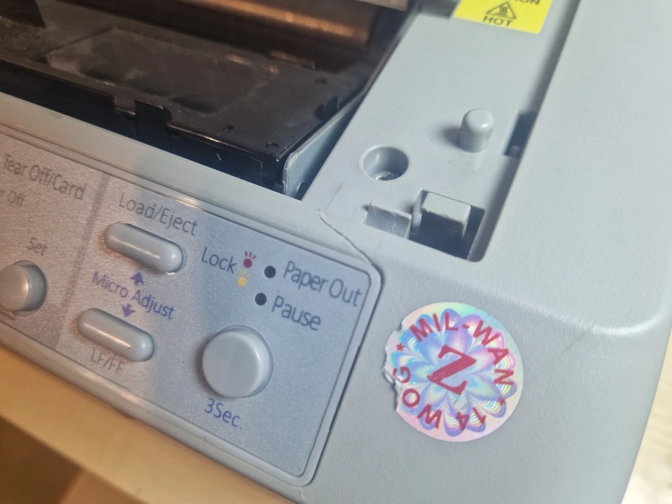 Epson FX-2190 Nadeldrucker A3 Netzwerkmodul RJ45 Anschluss LAN Netzwerk - Bild 4 von 4