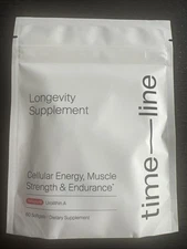 Time-Line Longevity Supplement Mitopure Urolithin A 60 Softgels Exp 7/2026 New!