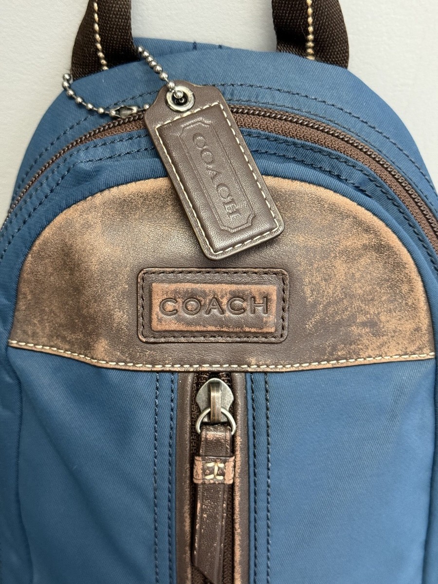 良品！COACH Varick Nylon Map Bag ヴァリック バッグ COACH F70665 - VARICK NYLON MAP BAG - | COACH MEN
