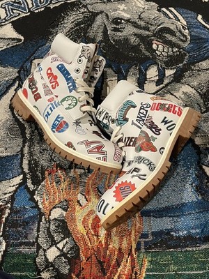 TIMBERLAND X NBA HARDWOOD CLASSIC ''EAST MEETS WEST'' 6-INCH PREMIUM BOOTS SIZE 11