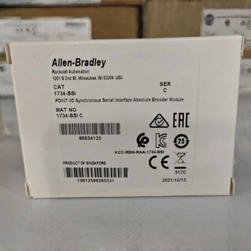 New Allen-Bradley 1734-SSI SER C POINT I/O Encoder Input Module AB !AB - Image 2 of 4