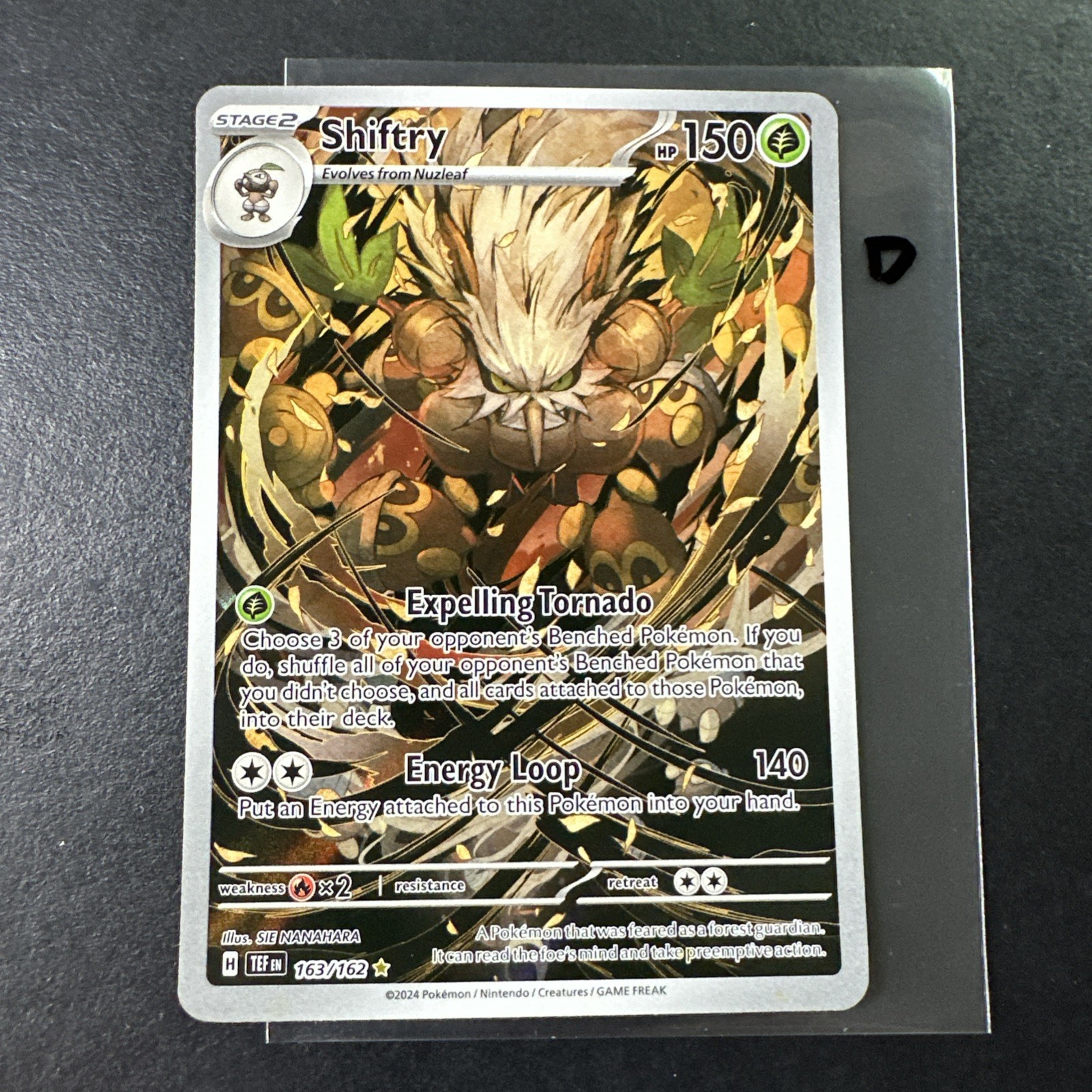 Shiftry - 163/162 Illustration Rare SV05: Temporal Forces 163/162 NM D