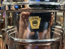 Ludwig 6 1/2 X 14 Super Sensitive Snare Drum 1960S Keystone Badge