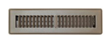 Tru Aire C150MB 02X14 Brown Heavy Steel Floor Register 2 x 14 in.