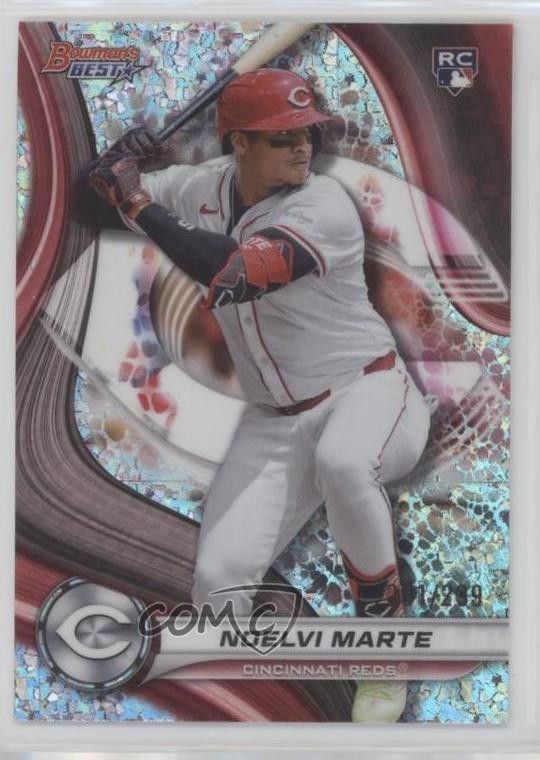 2024 Bowman's Best Mini-Diamond Refractor /299 Noelvi Marte #19 Rookie RC 1n2n