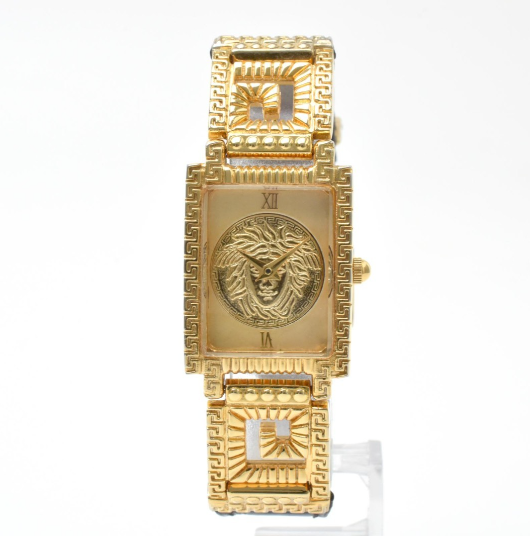 EXCELLENT+5] Gianni Versace Signature 09006 Medusa Gold Plated