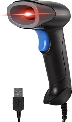 YANZEO S100 Wired 2D Barcode-Scanner, Handheld-USB-Barcode-Leser für Lager