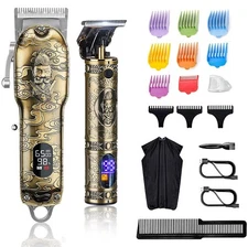 Suttik Professional Hair Clippers for Men, Clippers and Trimmers Set, Cordles...