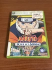Naruto: Rise of a Ninja (Microsoft Xbox 360, 2007) Video Game w/ Manual Tested