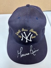 Mariano Rivera Autographed Yankees 1996 World Series Champion Hat GTP-TPA