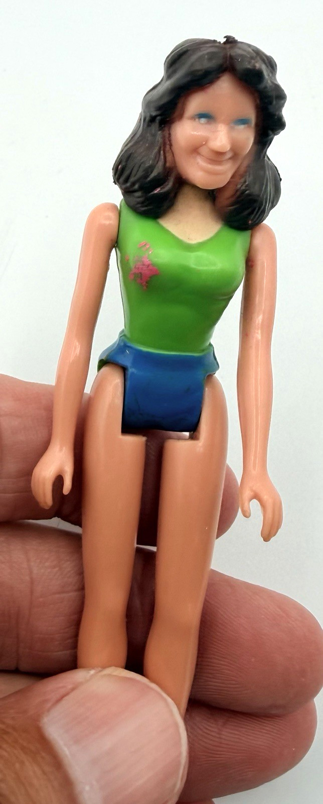 Vintage 1981 Daisy Duke Action Figure Dukes of Hazzard Warner Bros MEGO 3.75”