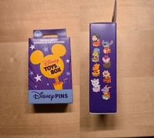Disneyland "Toys in a Box' Blind Box - 2 Random Pins (Sealed, New!)