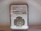1962 D FRANKLIN HALF DOLLAR NGC AU 53 Beautiful Deep Lustrous Coin