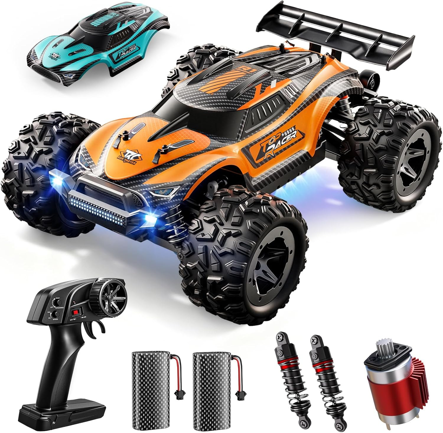 S For Adults - 38+ Kph Off Road Remote Control Car - High Sp