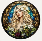 Hayleybug 1 oz Garden of Her Grace Silver 24k Gold Gild w/ COA POP 5 coin #4