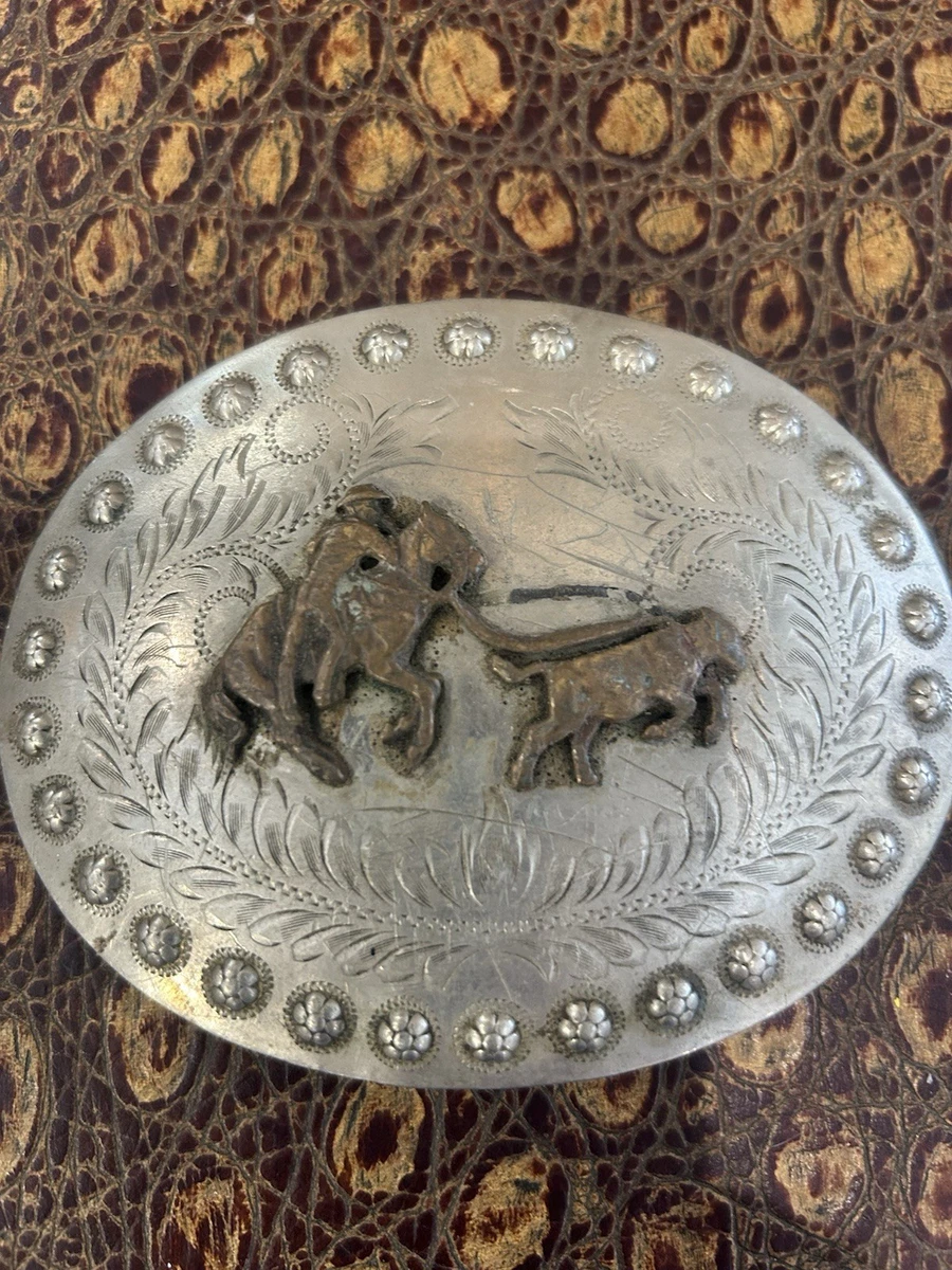 Comstock German Silver Buckle In Vintage Belt Buckles for 