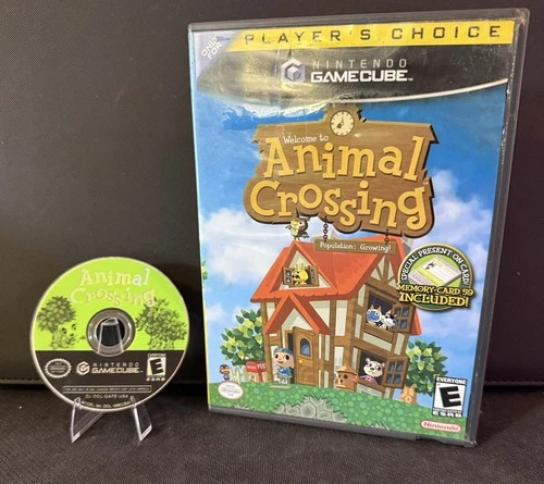 Animal Crossing (Nintendo GameCube No Manual Tested & Working