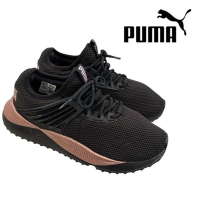 PUMA Women's Pacer Future Lux - Black Rose Gold 380606-01 Sneakers 7