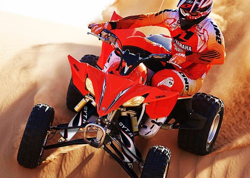 Black Flame Shock Covers Yamaha Blaster 200 Raptor YFZ 450 YFM 350 660 R (Set 3) - Picture 4 of 8