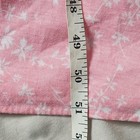 Vintage MISS ELAINE Pink Lace Nightgown Lingerie Floral Plunge Neckline M