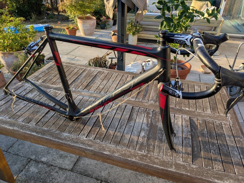 Ridley Helium SL Carbon Road Bike Frame S Small 54 Dura Ace 9000 Di2