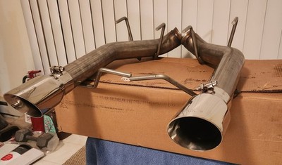 MBRP Armor Pro Axle-Back Muffler Delete Exhaust for 2011-2014 Mustang GT 5.0L