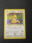 1999 Pokémon Fossil Dragonite Holo 4/62 HP damaged