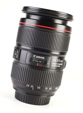 Canon EF 24-105mm MK II F4 L IS USM Autofocus Zoom Lens & Rear Lens Cap