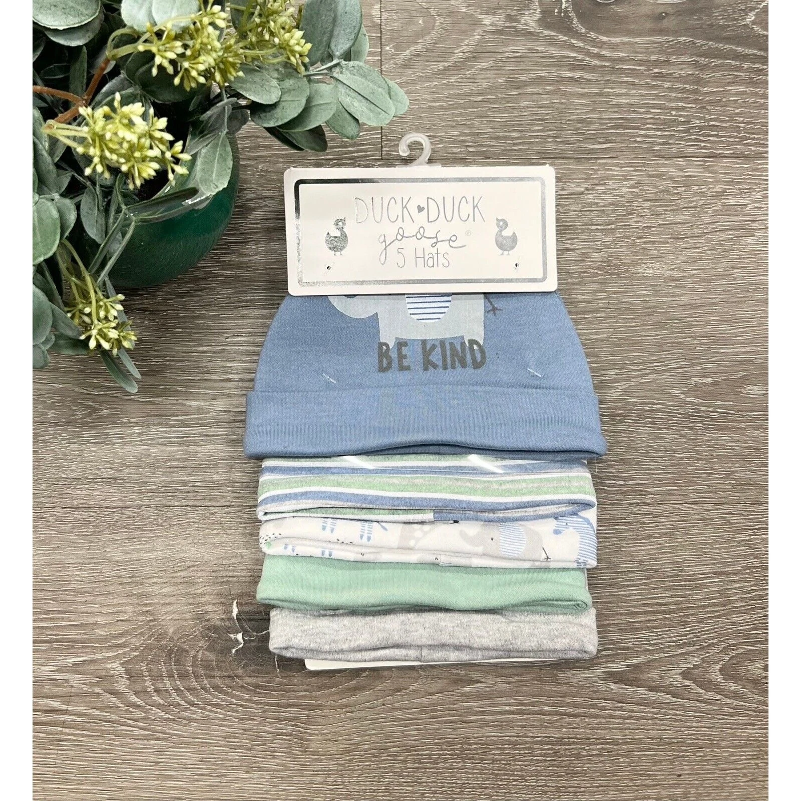 Duck Duck Goose Infant Hat Set 5 Pack