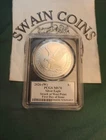 2026 (W) American Silver Eagle PCGS MS70 FDOI Balan/Cleveland Signed EY118-19