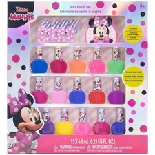 Townley Girl-Disney Minnie Mouse|The Top Nail Saloon for Kids|Non toxicGlitte...