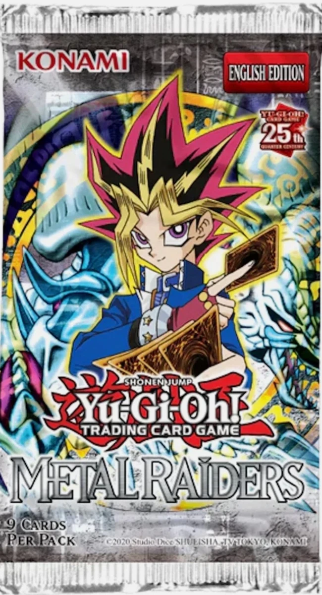 Yu-Gi-Oh! TCG Metal Raiders Sealed Collectible Card Game Packs for