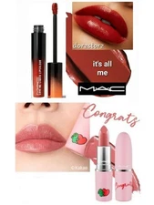 MAC Love Me Liquid Lipcolour It’s All Me & MAC Kakao Friends Lipstick Congrats