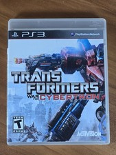 Transformers: War for Cybertron (Sony PlayStation 3, 2010 PS3) No Manual - Clean