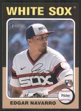 2024 Topps Heritage #362 Edgar Navarro RC Chicago White Sox 565