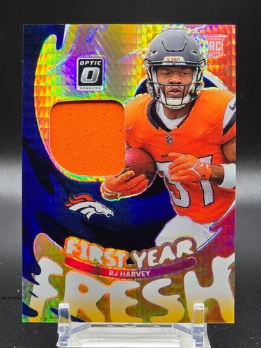 2025 Donruss Optic RJ Harvey Blue Hyper (RAW)